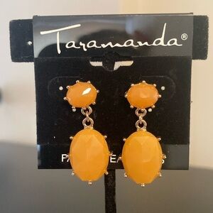 Taramanda Orange Gemstone Earrings